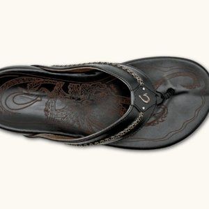 NEW* Olukai  - Mea Ola ( Men’s ) Leather Beach Sandals